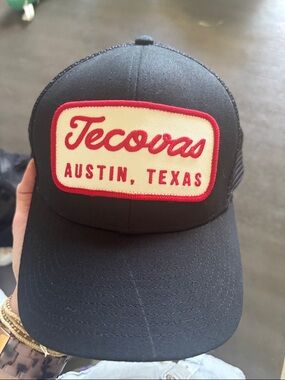 Tecovas Black Trucker Cap
